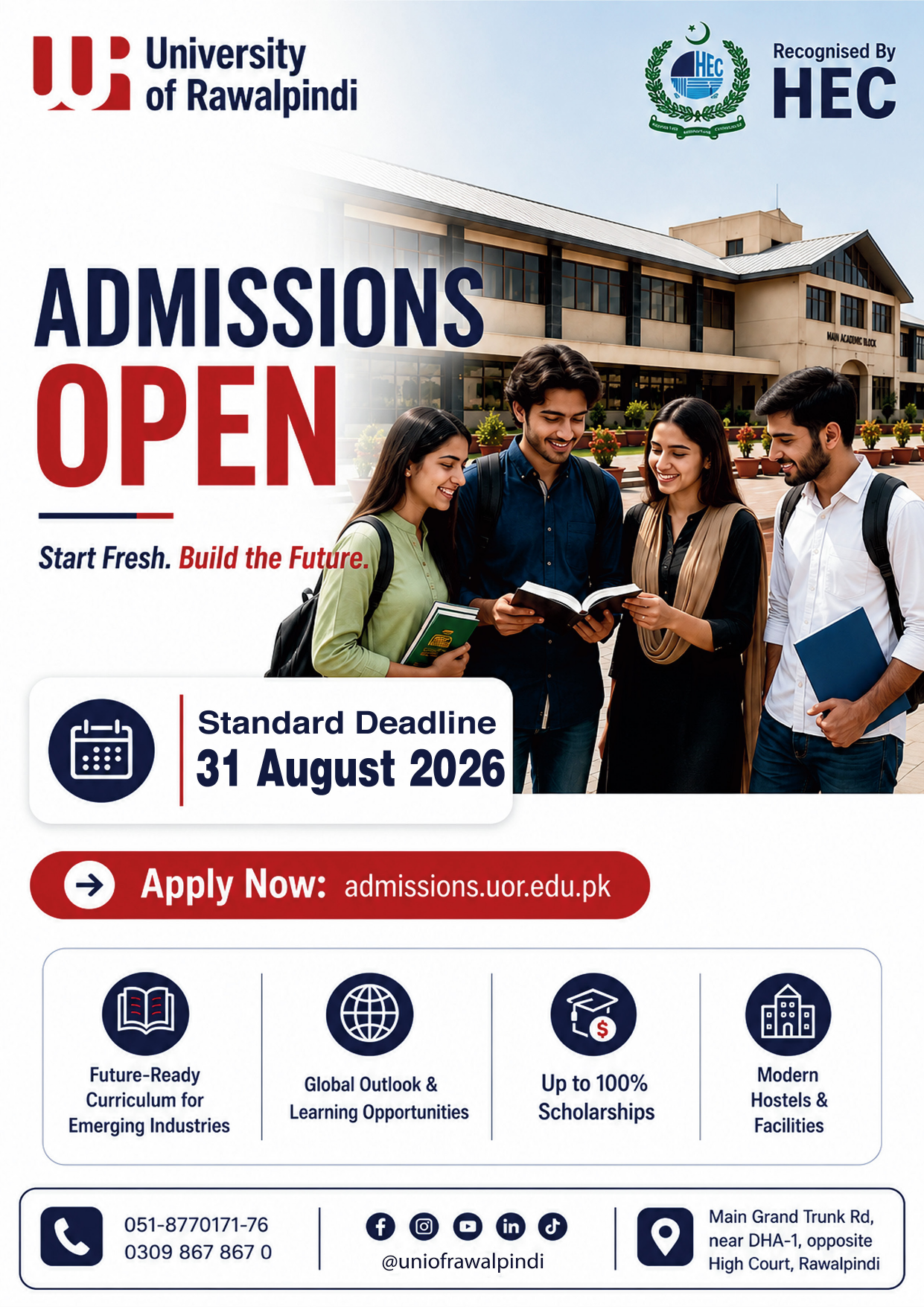 Admissions Open - Apply Now