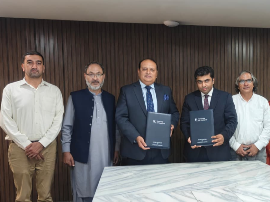 University of Rawalpindi Signs MoU with NCHD for Each One Teach One Program